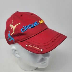 Cirque‎ Du Soleil Hat Womens Baseball Cap Adjustable Strapback Circus Acrobat
